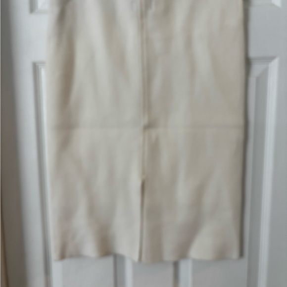 Pol Premium White‎ Knit Midi Skirt Size Large  Viscose And Rabbit Hair Boho West - Picture 5 of 7